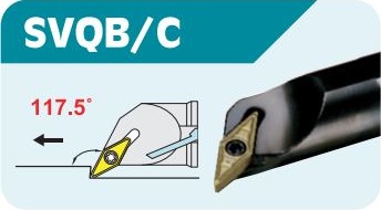 SVQCR/BR Boring Bars