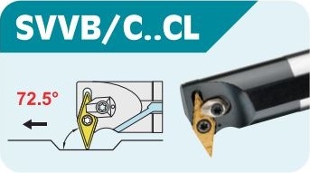 SVVCR/BR_CL Boring Bars