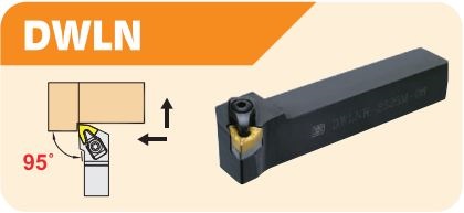 DWLN 負角桃型外徑刀桿