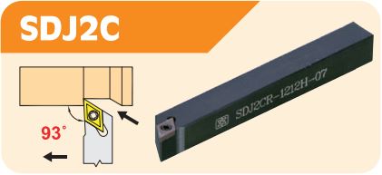 SDJ2C 正角55°外徑刀桿