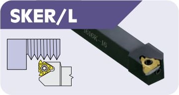 SKER/L Threading Toolholders