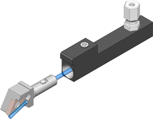 High-pressure internal cooling quick-change tools